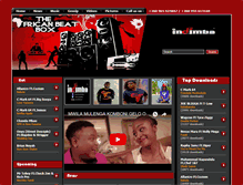 Tablet Screenshot of indimba.com